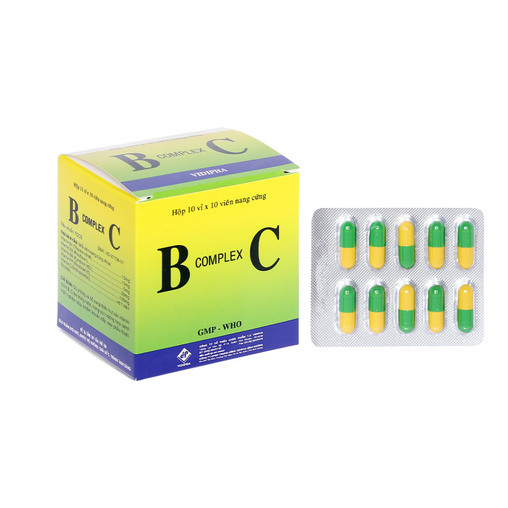 B Complex C bổ sung vitamin nhóm B và vitamin C