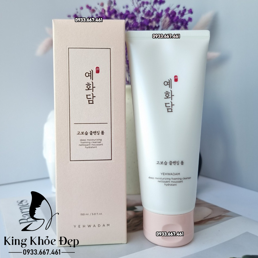 Sữa Rửa Mặt Yehwadam Deep Moisturizing Foaming Cleanser