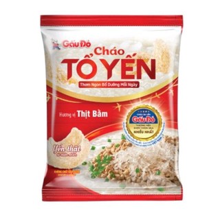 3 gói Cháo Tổ Yến thịt bầm Gấu đỏ bổ dưỡng