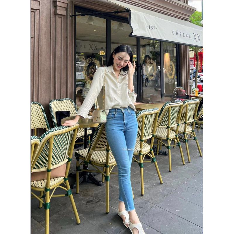 𝐇𝐚𝐧𝐲 𝐒𝐡𝐢𝐫𝐭𝐬 - Sơ Mi Linen Tưng Muối Tiêu Washed