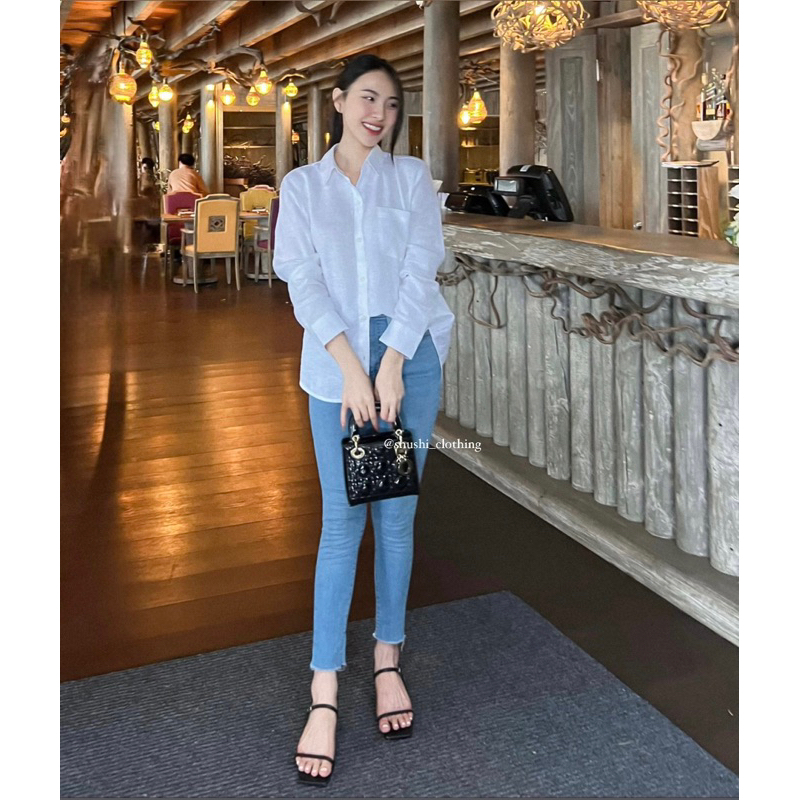 𝐎𝐥𝐢𝐯𝐞 𝐒𝐡𝐢𝐫𝐭𝐬 - Sơ Mi Linen Tưng Washed