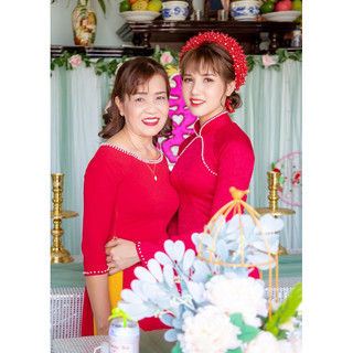 🌈🌈 Phụ kiện đội đầu dành cho cô dâu - Mẫu vấn đính bẹt đơn giản tinh tế