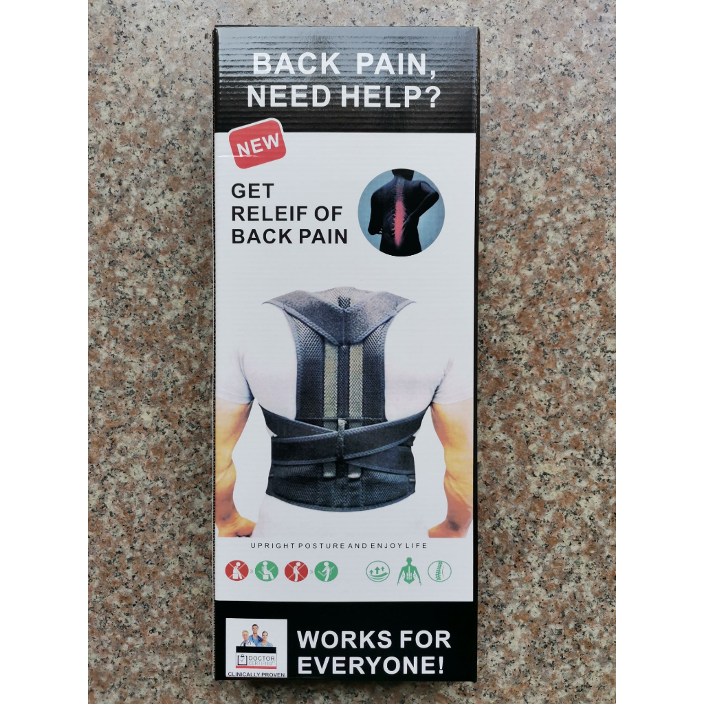 ✈️ Đai Chống Gù Lưng Nam Nữ BACK PAIN Dành Cho Dân Văn Phòng Chống Đau Mỏi