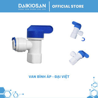 Van bình áp - van khóa bình chứa nước máy lọc nước, van dùng trong bộ lọc nước, máy lọc nước (Hàng chính hãng)