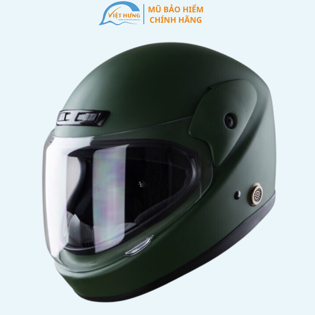 Mũ Bảo Hiểm Fullface siêu chất - Asia MT120 - vòng đầu 57-59cm - Bảo hành 12 tháng