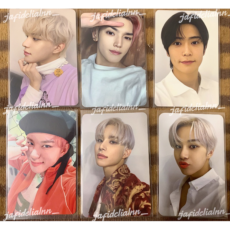 CARD NCT 127 JUNGWOO JAEHUYN TAEYONG 💚