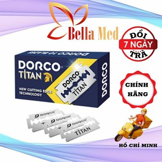  Lưỡi dao lam Dorco Titan  hàng chất lượng - Ful hộp 100 lưỡi 