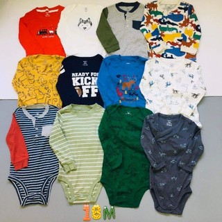 {Size 18m 9-10kg} Body chip xuất dư dài tay bé trai 9-10kg