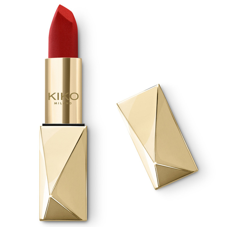 Son Lì / KIKO Holiday gems lasting luxury matte / Son kiko siêu mềm mịn mờ lâu trôi [hàng chính hãng