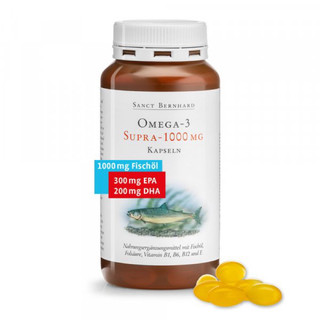 Viên nang dầu cá omega 3 supra 1000 mg sanct bernhard - lọ 120viên