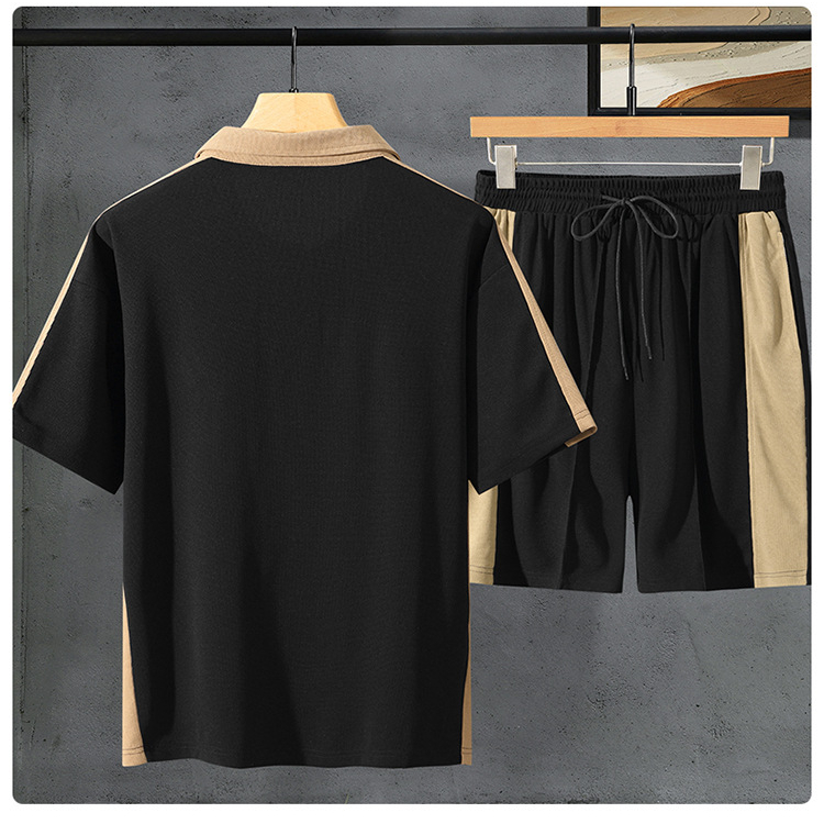 Đồ Bộ Nam Big Size Revered - Bộ Polo BigSize Nam Phối Sọc