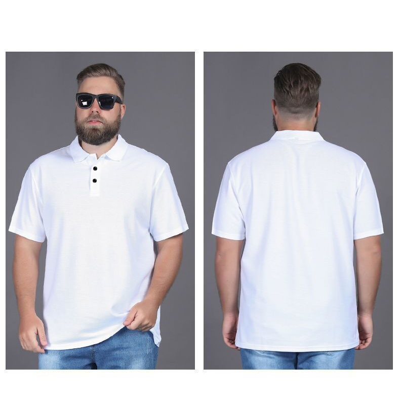 Áo POLO Nam Big Size Revered  - 100% Cotton - Thanh Lịch, Dễ Mặc Hàng Ngày