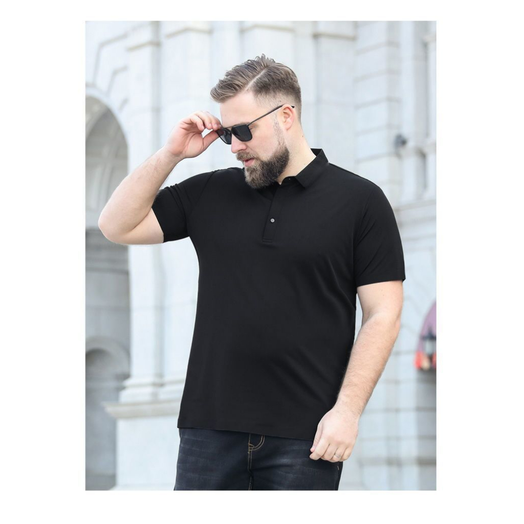 Áo POLO Nam Big Size Revered  - 100% Cotton - Thanh Lịch, Dễ Mặc Hàng Ngày