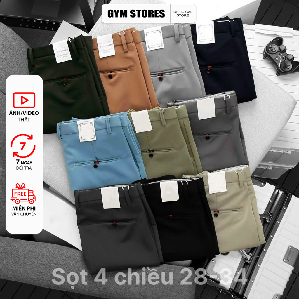 Quần short tây nam _ Quần short nam tây âu co giãn sang trọng  SIZE 27 ĐẾN 34