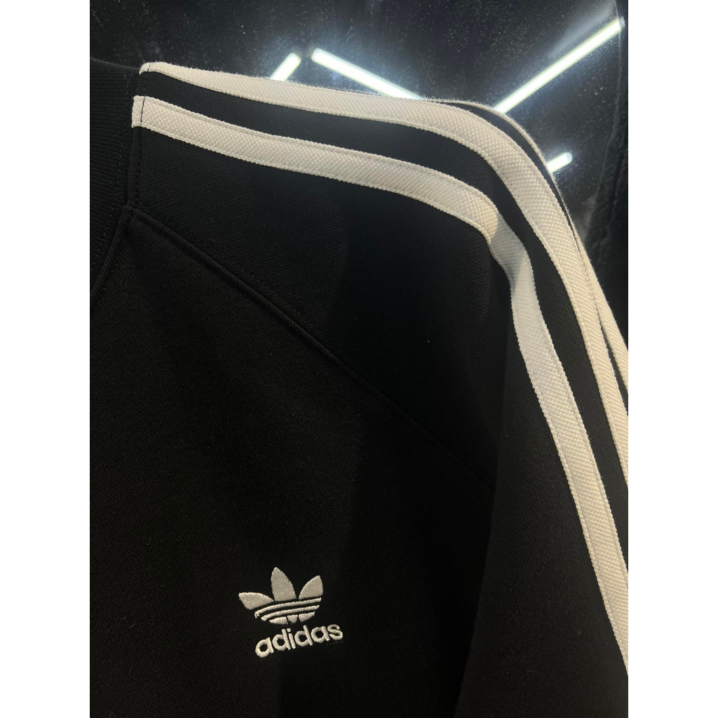 Áo Tay Dài Chính Hãng Adidas ADICOLOR CLASSICS 3-STRIPES CREW Shop Xám Store
