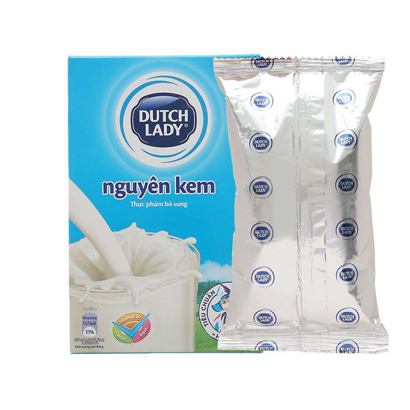 Sữa bột nguyên kem Cô gái Hà Lan hộp giấy 400g