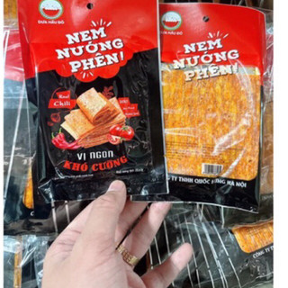 Nem nướng phên_vị ngon khó cưỡng