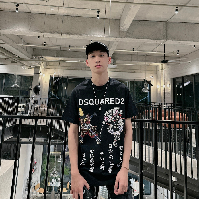 Áo Thun Nam DSQ 103 Hình In Nhiệt Cao Cấp Vải Cotton Co Dãn 4 Chiều Phù Hợp Cho Nam