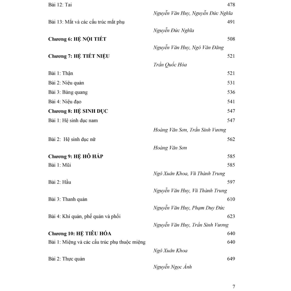 Sách - Giải phẫu người