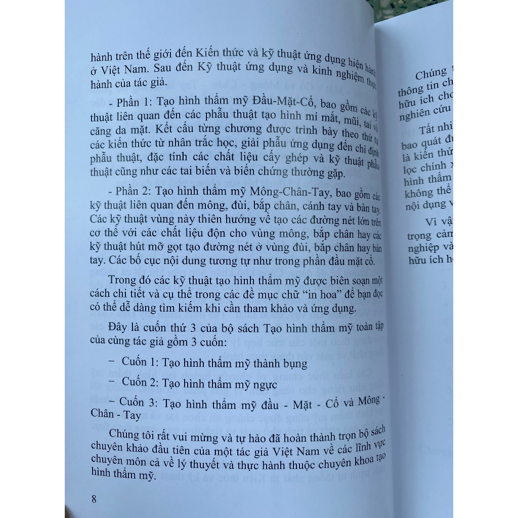 Sách - Tạo hình thẩm mỹ đầu mặt cổ & mông chân tay