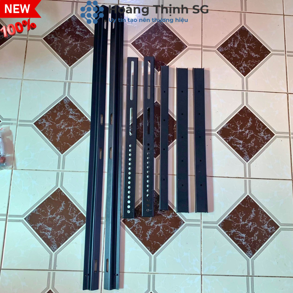 Giá treo tivi cố định Tivi cố định 65-100 inch thép sơn tỉnh điện, Khung treo tivi E95 tải trọng 80kg