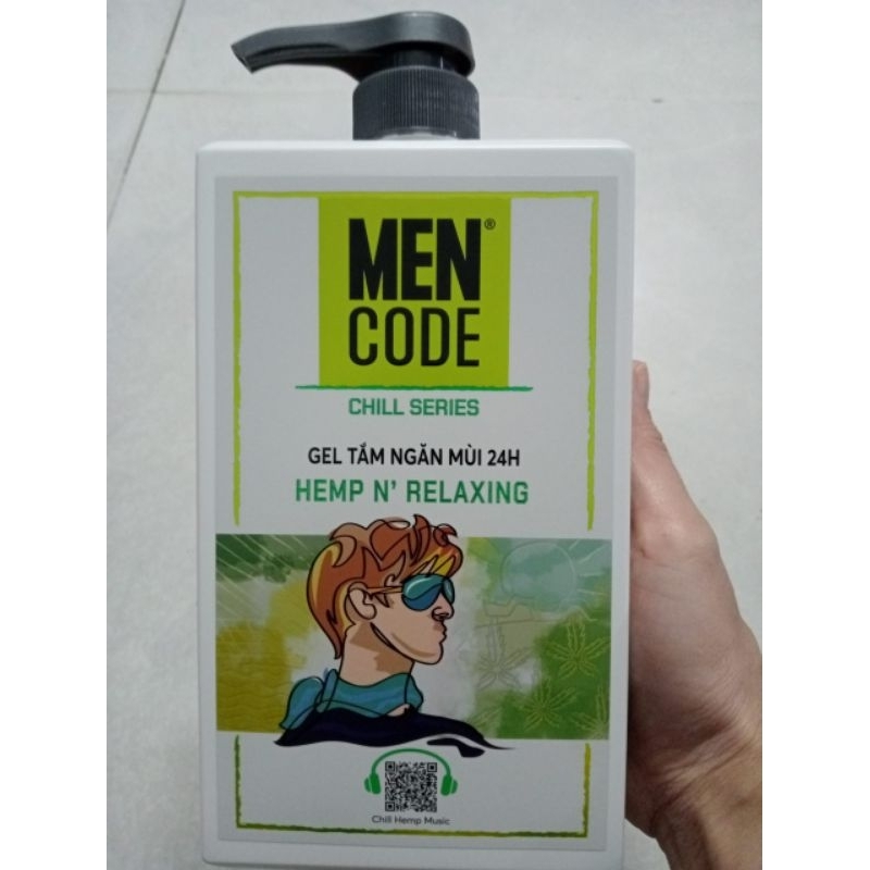 Gel tắm Men code ngăn mùi 24H