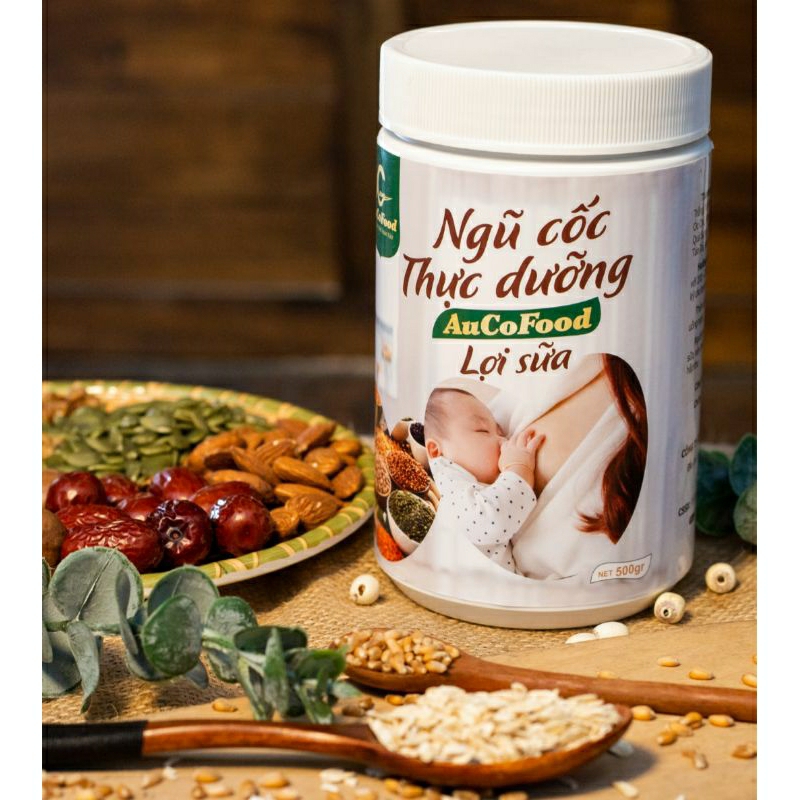 NGŨ CỐC THỰC DƯỠNG LỢI SỮA AUCOFOOD- Hữu cơ- tăng chất lượng sữa cải thiện sắc tố da