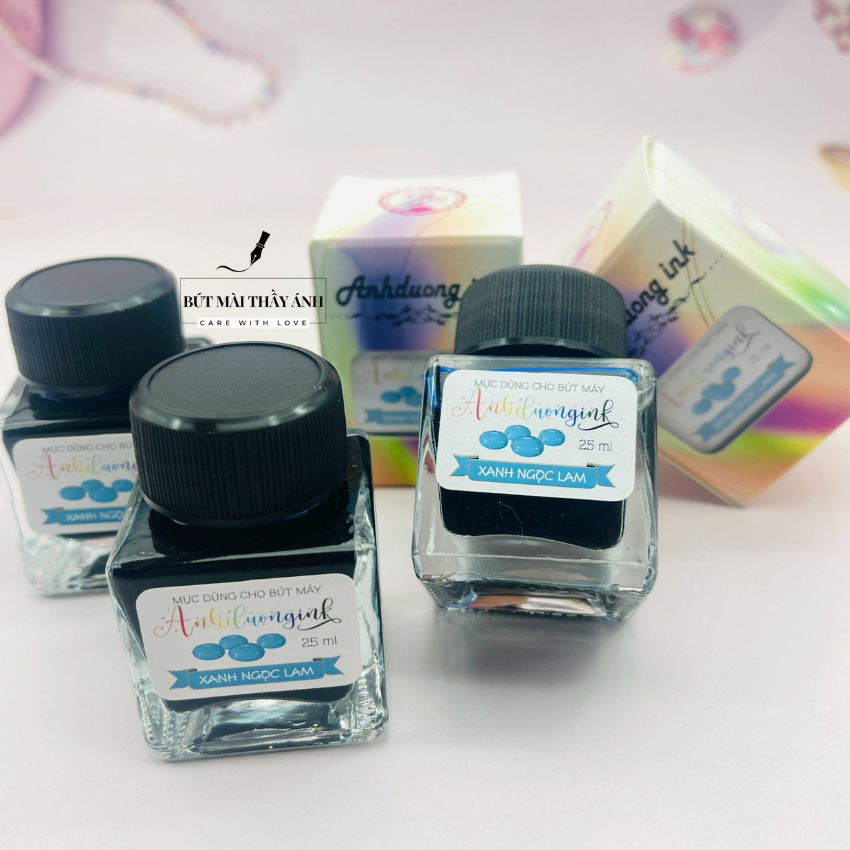 Mực Ánh Dương 25ml không lem không nghẹt mực