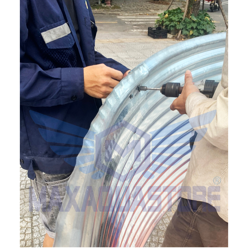 Bể bạt khung kẽm đường kính D2-D14 cao 1.1 - 2.1m thương hiệu MAXTANK