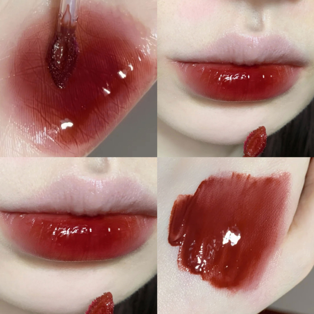 Son bóng gấu GEGE BEAR Dazzling Water Light Lip Glaze chính hãng