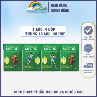 Thùng 48 hộp thức uống sữa lúa mạch th true chocomalt mistori 110ml