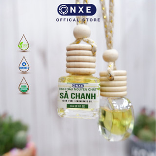 Tinh dầu treo xe ô tô onxe mùi cafe trầm chanh sả từ thiên nhiên 10ml thư giãn khử mùi trên ô tô giảm say xe