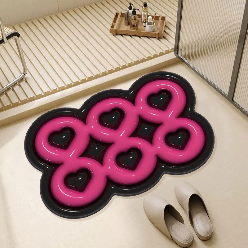 Thảm Chùi Chân In Hình 3D Cute Đáng Yêu Thảm Lau Chân Thảm Bếp Thấm Nước Nhanh Chóng Tiện Lợi Sử Dụng Dễ Dàng