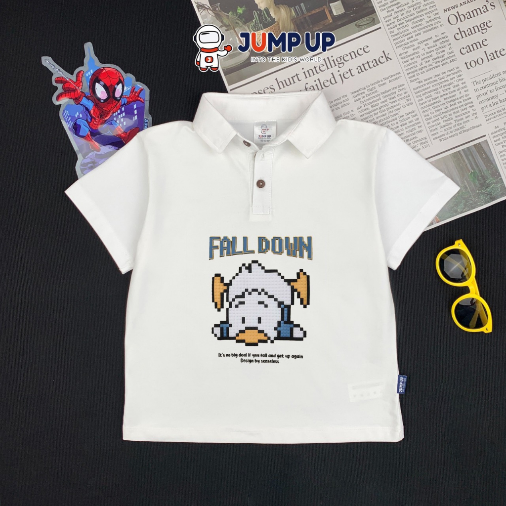 Áo Polo Bé Trai, Áo Có Cổ Bé Trai Chất Cotton Co Giãn 4 Chiều Siêu Đẹp