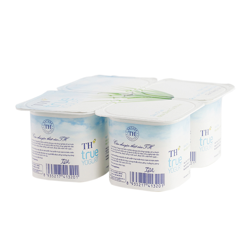 Thùng 48 hũ Sữa Chua Ăn TH true YOGURT Tự Nhiên 100g