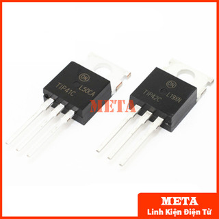Transistor công suất npn tip41-to220 6a/100v ngược - transistor công suất pnp tip42-to220 6a/100v thuận