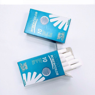 Hộp 10 viên phấn trắng không bụi pháp giotto robercolor