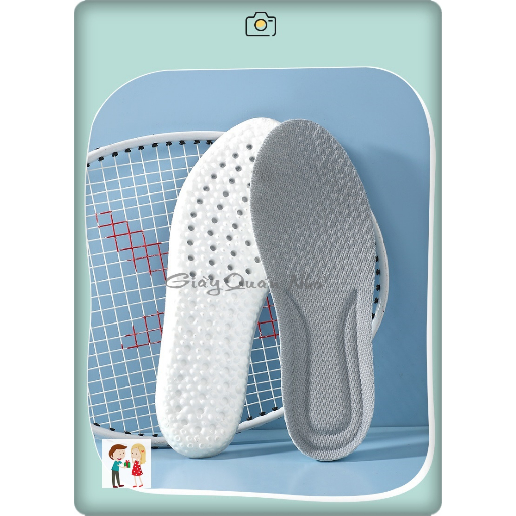 Lót giày thể thao siêu êm, mềm nhẹ, đi cực đã.