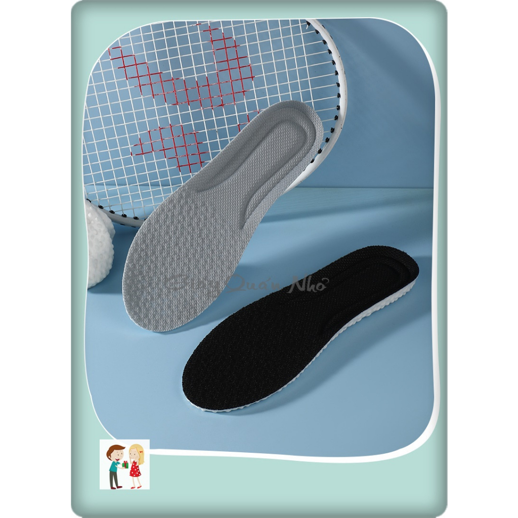 Lót giày thể thao siêu êm, mềm nhẹ, đi cực đã.