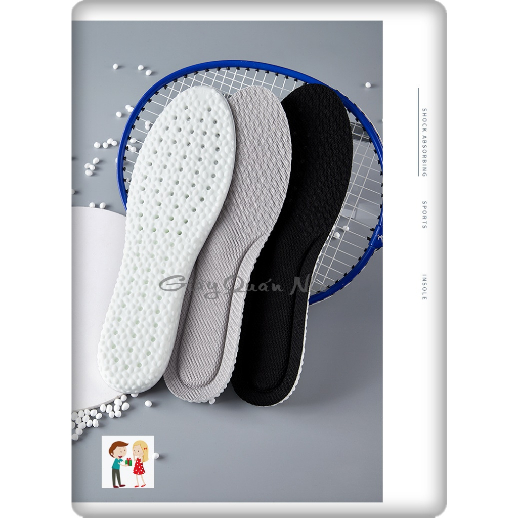 Lót giày thể thao siêu êm, mềm nhẹ, đi cực đã.