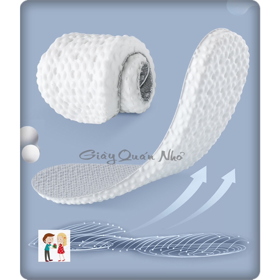 Lót giày thể thao siêu êm, mềm nhẹ, đi cực đã.
