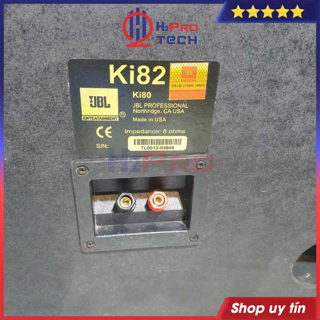 Đôi Loa JBL Ki82 Bass 30 1000W, 3 Đường Tiếng, 2 Loa Jbl Karaoke Gia Đình Lời Sáng - Bass Ấm, Tặng 10M Dây-H2Pro Tech