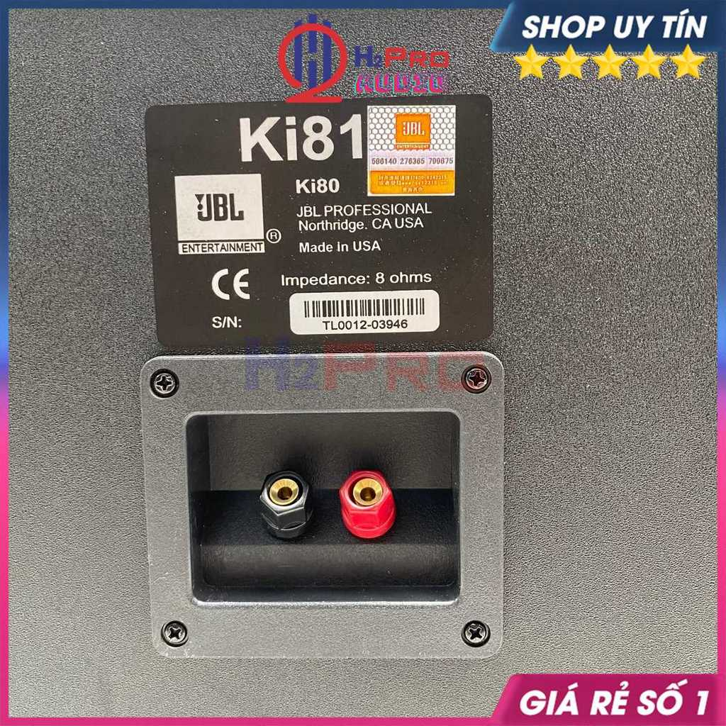 2 Loa Hát Karaoke Gia Đình Jbl Ki81 Bass 25 800W 3 Đường Tiếng, Lời Sáng Rõ, Bass Ấm, Tép Hay, Quà 160K-H2Pro Audio