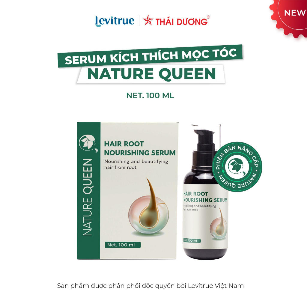 Serum kích thích mọc tóc - NATURE QUEEN (phiên bản nâng cấp) 30ml & 100ml