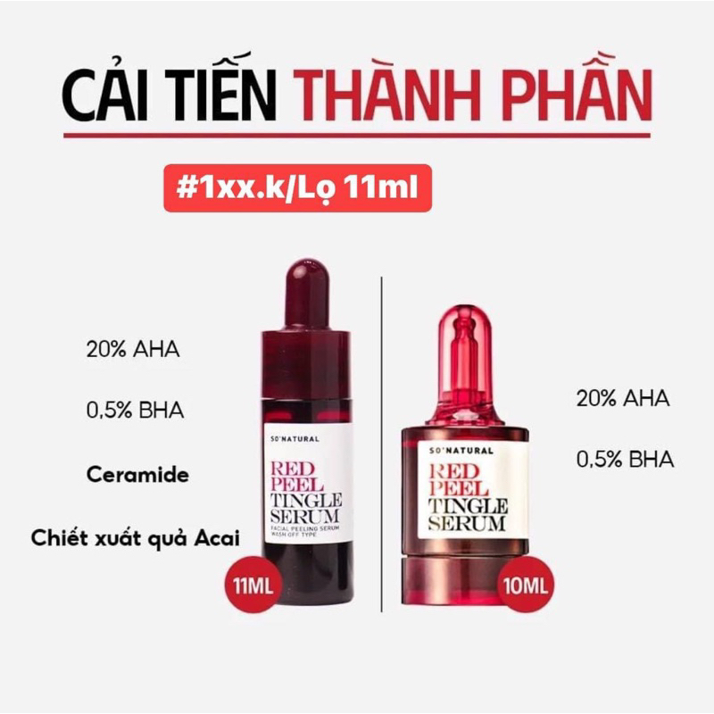 Tinh Chất Tái Tạo Da Red Peel Tingle Serum 35ml - Duduhouse