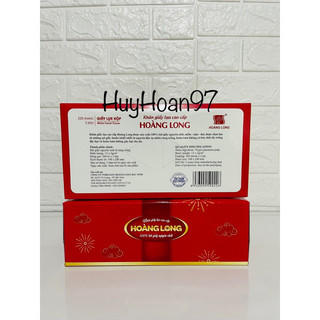 LỐC 5 HỘP KHĂN GIẤY LỤA CAO CẤP HOÀNG LONG (200 TỜ)