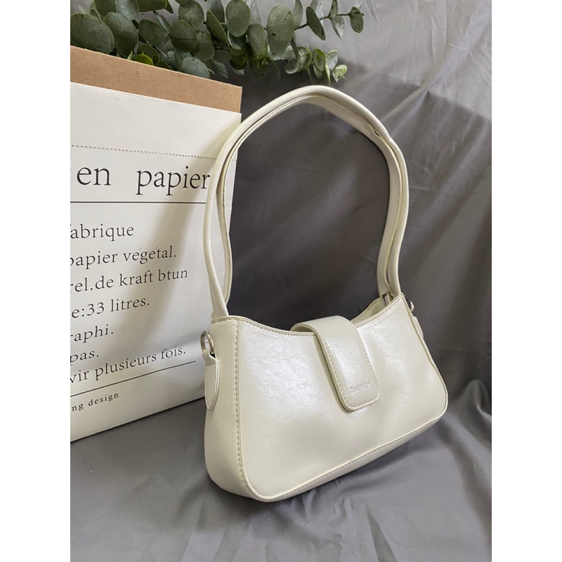 Túi xách nữ đeo vai QC da có dây đeo chéo bốn mùa