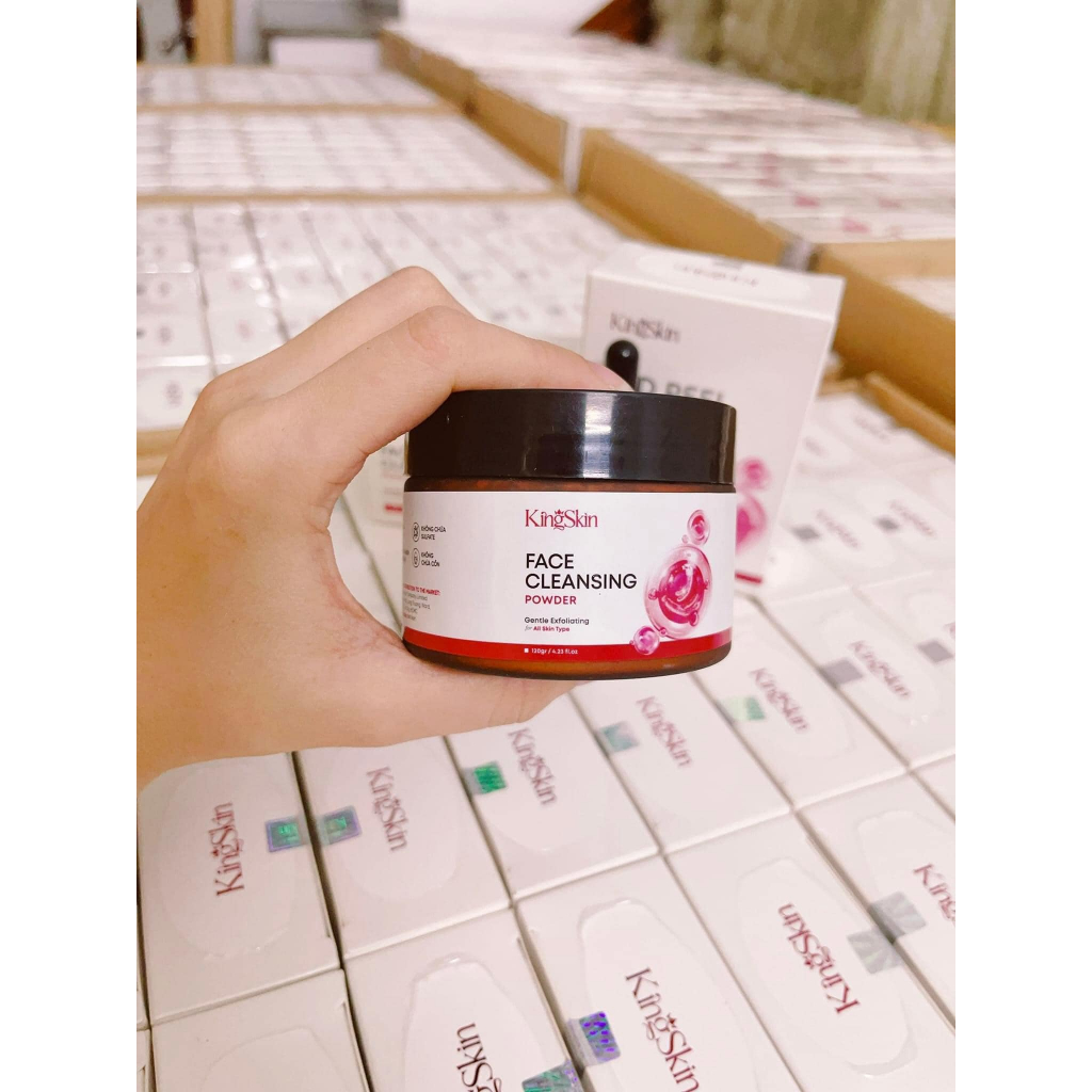 Bột rửa mặt đinh hương KING SKIN giảm mụn , sạch nhờn 120g