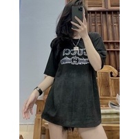 Áo Đôi Guc.cj Loang Unisex phom rộng dễ phối đồ HOT 2023!