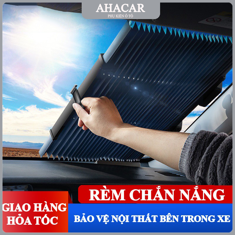 Tấm rèm che nắng ô tô AHACAR Rèm che chắn nắng kính lái xe ô tô phụ kiện nội thất ô tô trang trí xe ô tô xe hơi